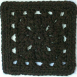 Free crochet afghan square pattern: Concinnity