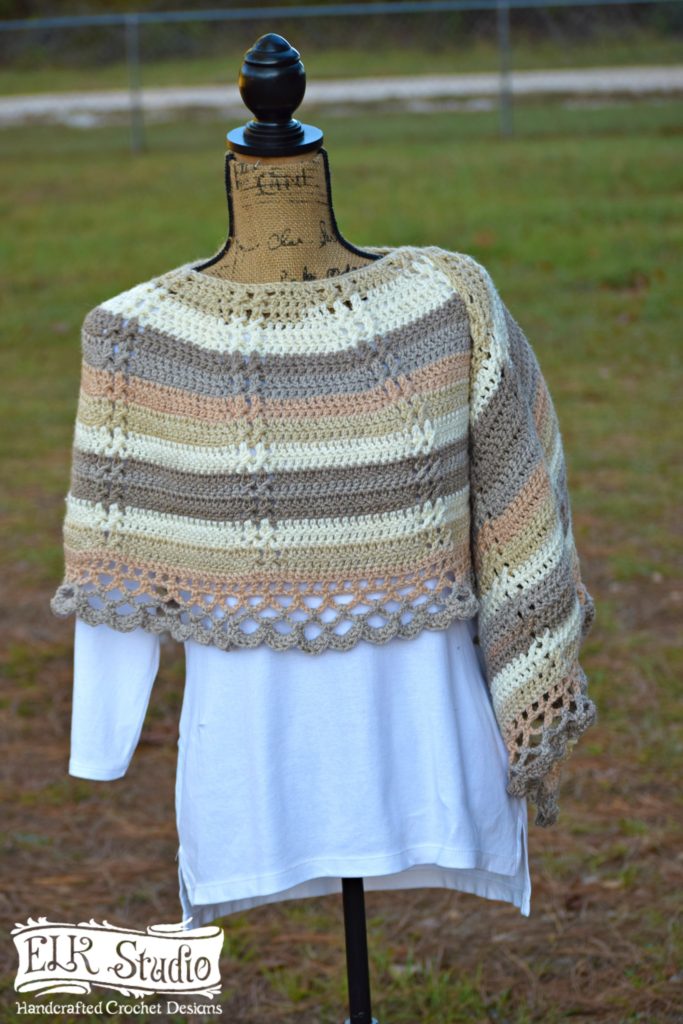 Free crochet pattern: Delightfully Southern Shawl