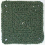 Free crochet afghan square pattern: Irenic