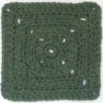 Free crochet afghan square pattern: Jerrah