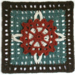Free crochet afghan pattern: Maritime Overlay