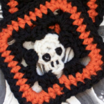 Free crochet pattern: Skull Coasters