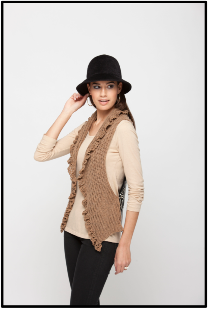 Free crochet pattern Maggie Vest The Crochet Dude®