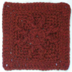 Free crochet afghan square pattern: Zeitgeist