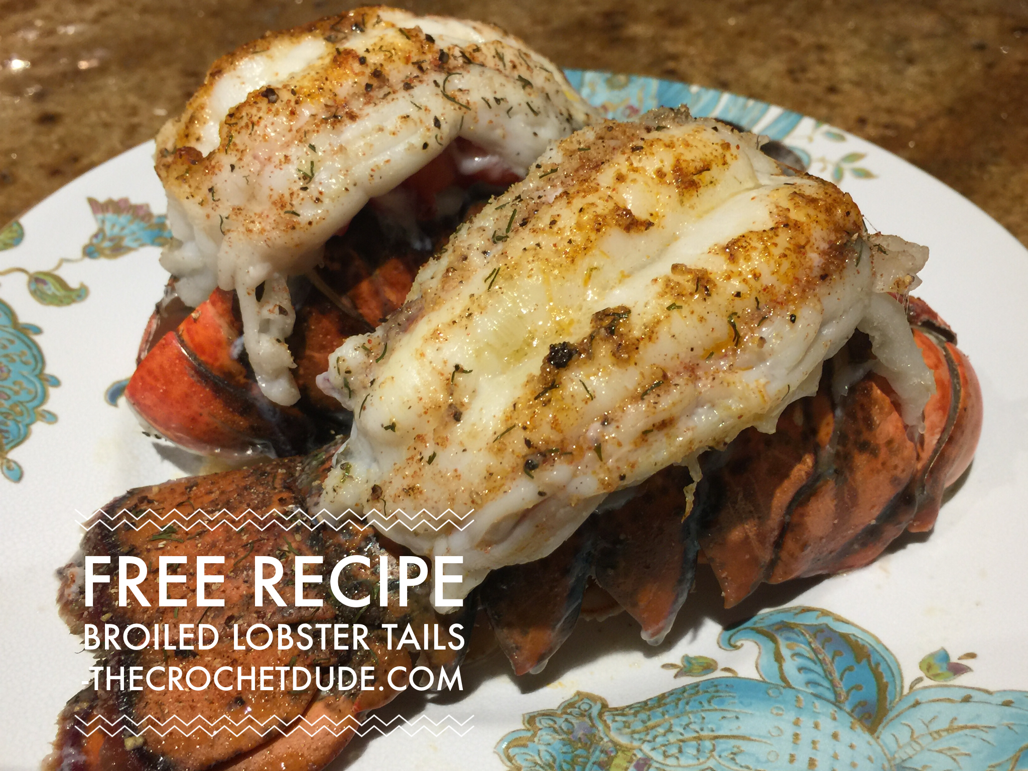 free recipe broiled-lobster-tails