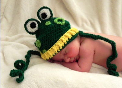 frog-hat