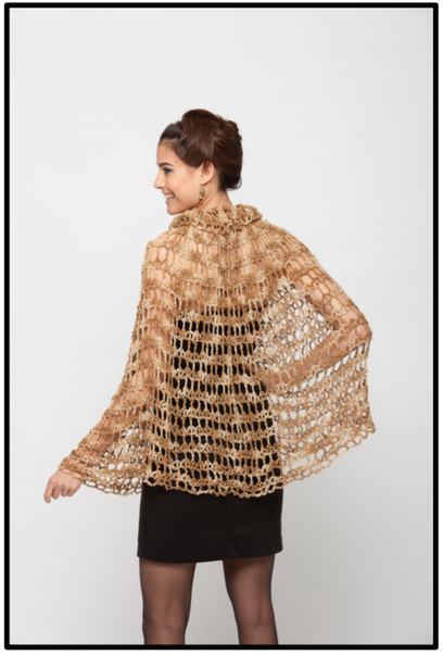 Free crochet pattern: Starburst Cape by Drew Emborsky, aka The Crochet Dude