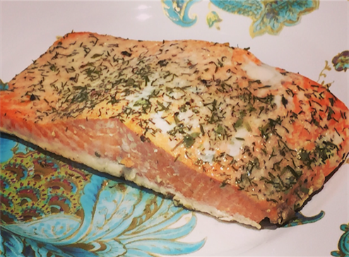 Free recipe: Baked salmon 101 by Drew Emborsky, aka The Crochet Dude