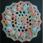 Free crochet dishcloth pattern: Sunshine