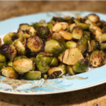 Free recipe: Roasted Brussels Sprouts with Apples
