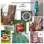 10 Free Crochet Patterns With Stripes