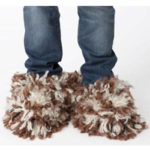 Free crochet pattern: Wolf Slippers