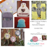 Six FREE crochet patterns: Jocelyn Sass