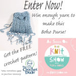 Giveaway: Boho Purse yarn kit!
