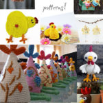 18 FREE crochet chicken patterns via TheCrochetDude.com
