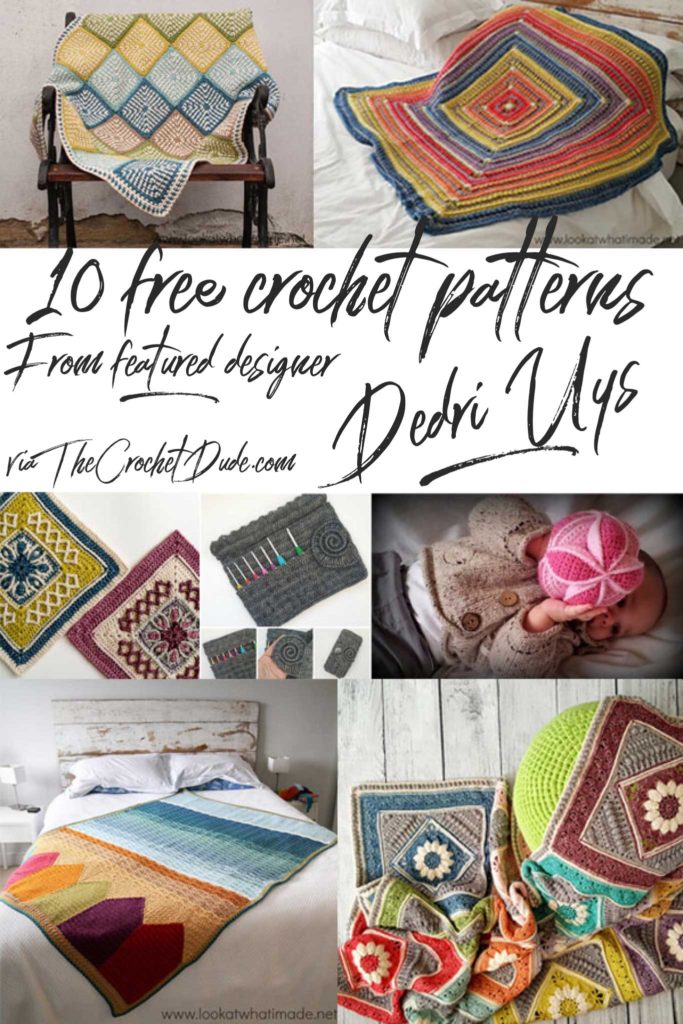 Featured designer Dedri Uys via TheCrochetDude